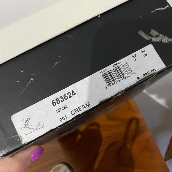 Marc MARC JACOBS GOLD Buckle Wedge Sandals New Size 37 - Picture 5 of 6